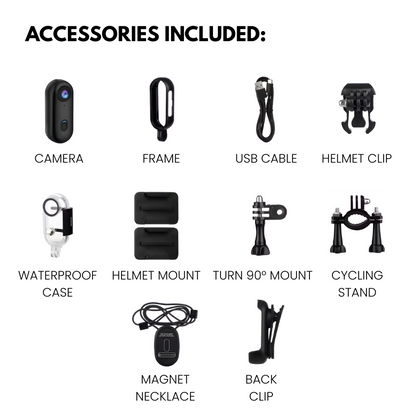 QuadView™ - 4K Thumb Action Camera